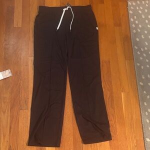 Vuori black Joggers with White Drawstring